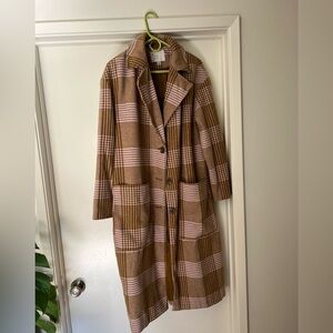 Plaid Pea Coat- Target